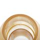 A & B Home Amber Glass Accent Vases-3