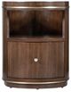 Hooker® Furniture Melange Contours Dark Walnut Side Table-2