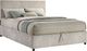 Coaster® Reeves Beige Queen Hydraulic Storage Panel Bed-0