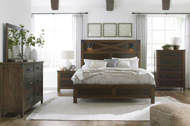 Benchcraft® Wyattfield Two-Tone Dresser and Mirror-4