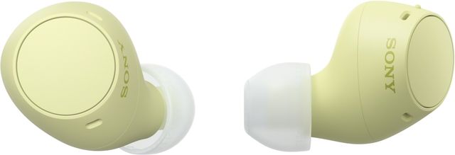 Sony® Butter Yellow Wireless In-Ear Headphone-1