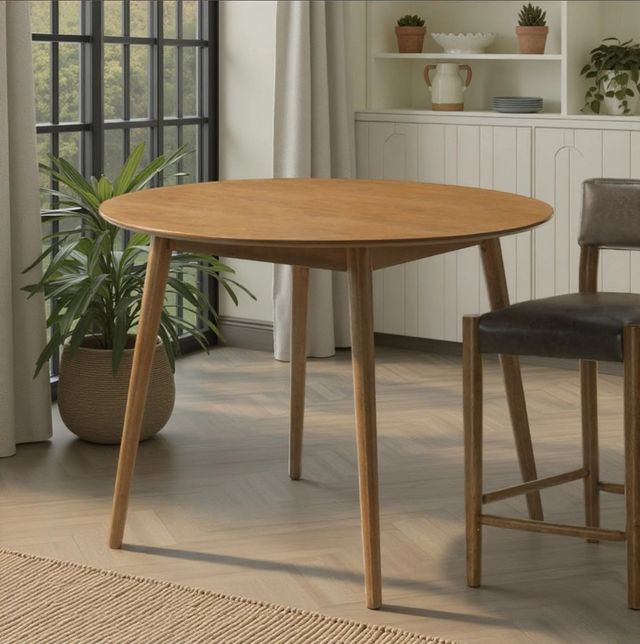 Armen Living Bennet Walnut Pub Table-1
