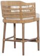 Century® Curate Boca Flax/Natural Counter Stool-1
