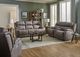 HomeStretch Fairbanks Gray Power Recliner-4
