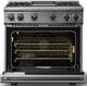 Viking® 7 Series 36" Stainless Steel Pro Style Liquid Propane Gas Range-1