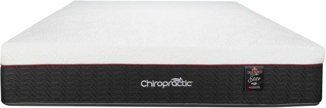 Springwall® True North Chiropractic® Elite Glacier 11" Hybrid Medium Tight Top Queen Mattress-2