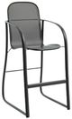 Homecrest™ Outdoor Living Customizable Florida Mesh Aluminum Outdoor Bar Stool-0