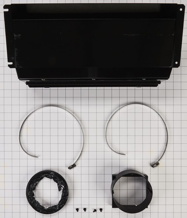 Whirlpool® Black Range Ductless Downdraft Vent Kit-1
