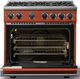 Viking® 7 Series 36" Spiced Cider Pro Style Natural Gas Range-1