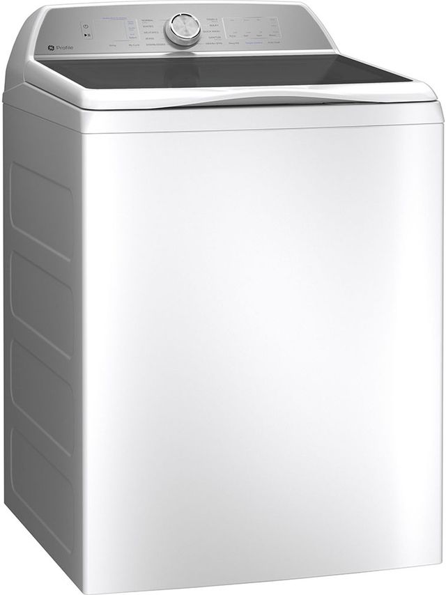 GE Profile™ 5.8 Cu. Ft. White Impeller Top Load Washer-1