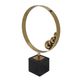 A & B Home Gold 12" Ring Statuary-1