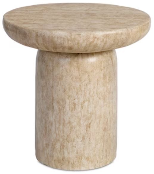 Bassett® Furniture Bora Bora Faux Stone End Table-1