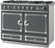 La Cornue CornuFé 110 43" Graphite Pro Style Dual Fuel Range-1