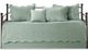 Olliix by Madison Park Tuscany 6-Piece Seafoam Reversible Scalloped Edge Daybed Cover Set-1