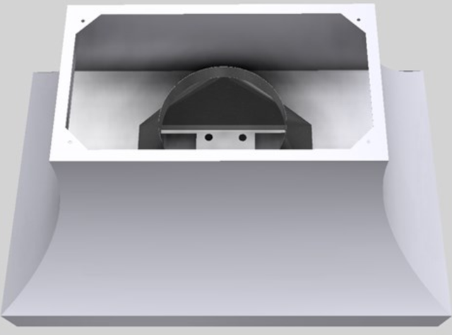 Vent-A-Hood® Designer Series 48" White Island Range Hood-1
