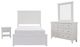 Vintage Furniture Queen 4 Piece Bedroom Set-0