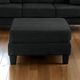 Furniture of America® Moretaine Black Storage Ottoman-2