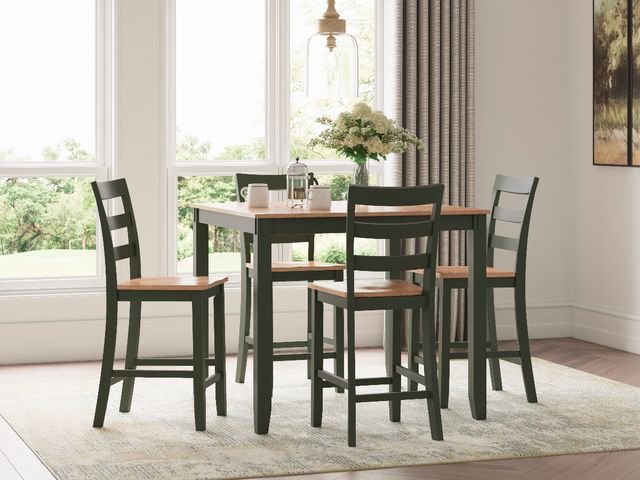 Signature Design by Ashley® Gesthaven Green/Natural Counter Height Barstool-4