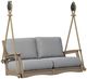 Berlin Gardens Classic Terrace Loveseat Swing-0