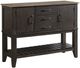 Intercon Beacon Black/Walnut Server-0