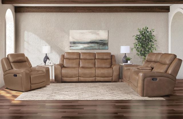 Corinthian Furniture Mocha Power Glider Recliner-1