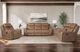 Corinthian Furniture Mocha Power Glider Recliner-1