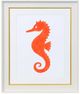 Stylecraft Red Seahorse Wall Art-0