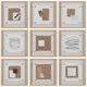 Crestview Collection Posy 9-Piece Wall Art Set-0