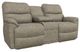 La-Z-Boy® Trouper Sable Power Reclining Loveseat with Console and Headrest-0