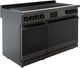 Induction Hardware 48" Black Stainless Steel Pro Style Induction Range-3