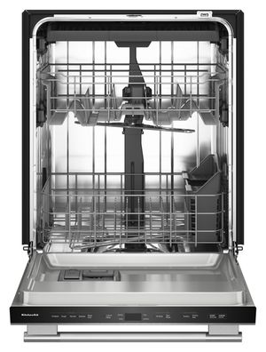 KitchenAid® 24" PrintShield™ Stainless Top Control Built-In Dishwasher with Third Level Utensil Rack and 30+ Total Wash Jets KitchenAid® 24" PrintShield™ Stainless Top Control Built-In Dishwasher with Third Level Utensil Rack and 30+ Total Wash Jets