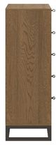 HH2 Home Reserve Light Brown Gentleman's Chest of Drawers-2
