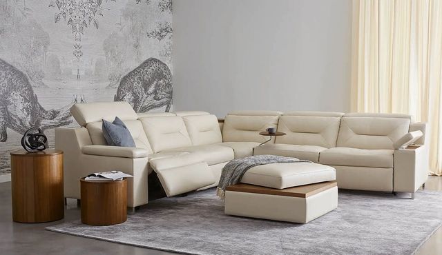 Palliser® Furniture Customizable Apex 6-Piece Power Reclining L-Shape Sectional with Power Headrest-3
