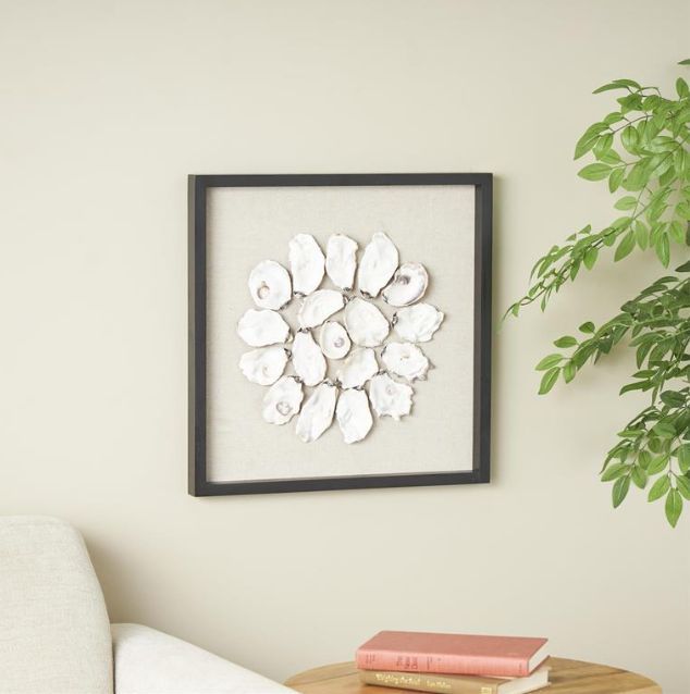 Deco Marche Cream Shell Wall Decor-4