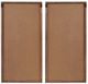 Olliix by Madison Park Motley 2 Pieces Gold and Neutral Geo Wood Carved Wall Panel Set-3
