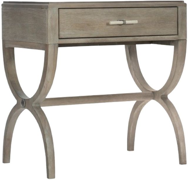 Hooker® Furniture Affinity Greige Sand-Blasted Nightstand-0