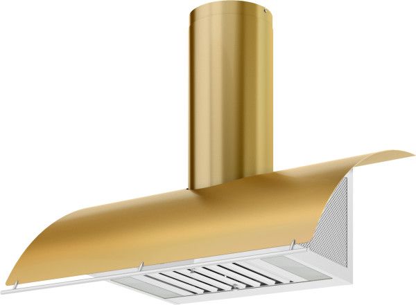Zephyr Okeanito 42" Brushed Gold Wall Mounted Range Hood -2
