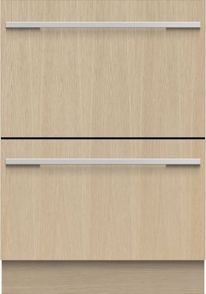 Fisher & Paykel Series 9 24-Inch Panel Ready Double DishDrawer