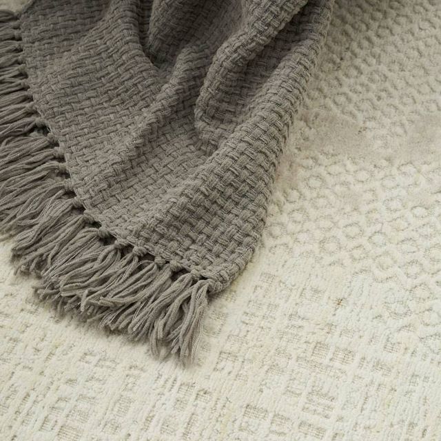 Nourison Home™ Lifestyle Gray Throw Blanket-1