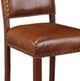 Campio Furniture Legacy Leather Brown Bar Stool-1