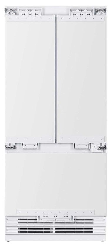 Kucht Professional 36" 19.4 Cu. Ft. Panel Ready Built In Counter Depth French Door Refrigerator-0