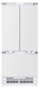 Kucht Professional 36" 19.4 Cu. Ft. Panel Ready Built In Counter Depth French Door Refrigerator-0