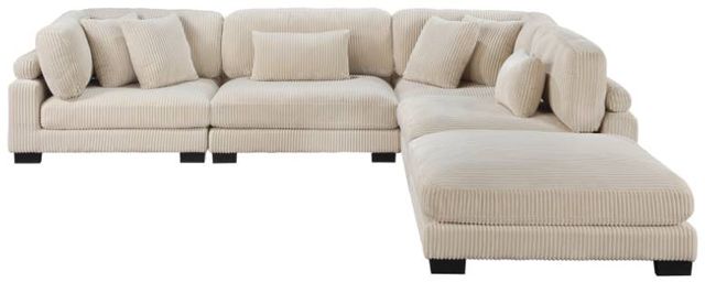 Homelegance® Traverse 2-Piece Plush Beige Modular Sectional with Ottoman-2