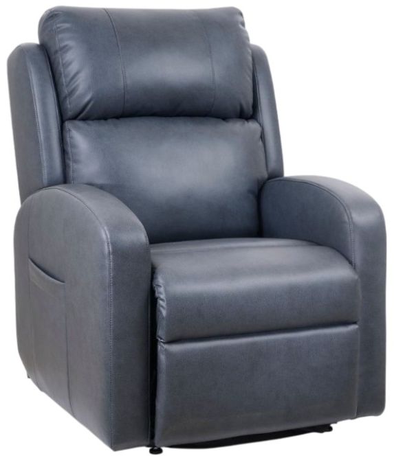 UltraComfort™ Aiden Lagoon Medium Power Lift Recliner with 4 Motor Heat and Vibrating Massage-0