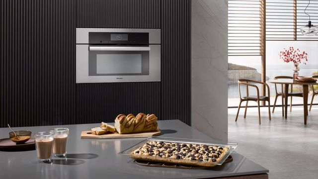 Miele 30" Clean Touch Steel Electric Speed Oven -2