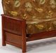 Night & Day Furniture™ Sunrise Cherry Queen Moon Glider Futon-1