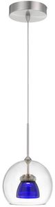 Cal® Lighting & Accessories Clear Blue Mini Pendant-0