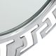 A & B Home Nickel Cut Out Mirror-5