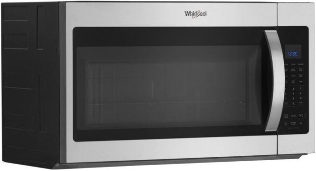 Whirlpool® 1.9 Cu. Ft. Fingerprint Resistant Stainless Steel Over the Range Microwave-1