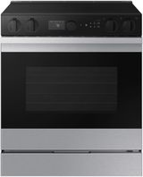 Samsung® Bespoke 30" Fingerprint Resistant Stainless Steel Slide-In Electric Range